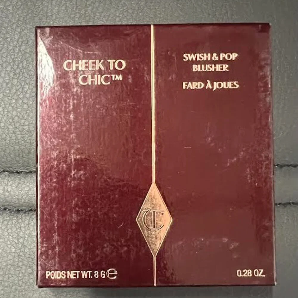 NEW! Charlotte‎ Tilbury Cheek to Chic Swish & Glow Blusher in Sex on Fire0.25 oz